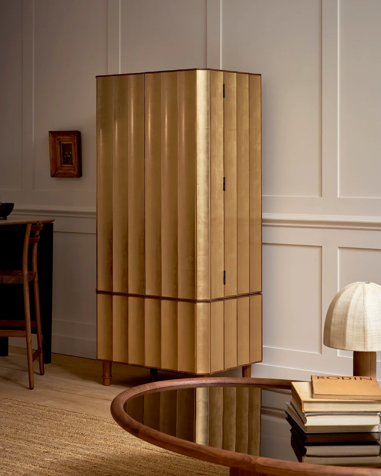Glover drinks cabinet gold - Image 3